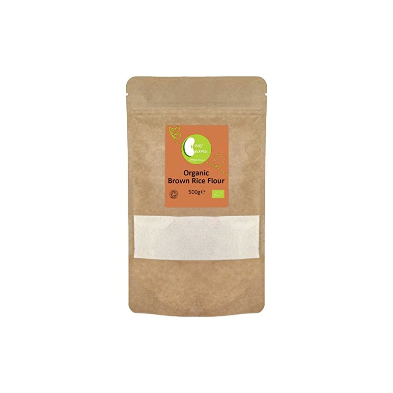 Organic Brown Rice Flour - Certified Organic - by Busy