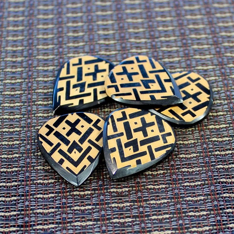 Timber Tones Tribal Tones Plektren, Celtic, 4 Stück