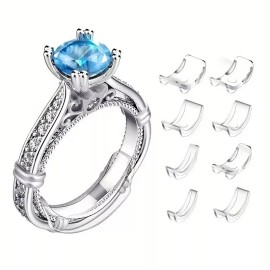 Unbranded 8 odd sizes - Invisible Ring Size Adjuster For Loose Ring, Ring Sizer Reducer - S