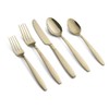 Cambridge Mathison Champagne Sand/Mirror Piece Flatware, 20 Count, No Color