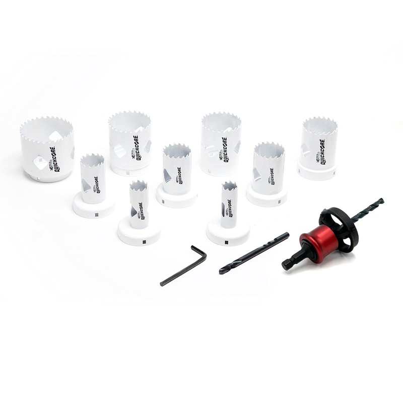 Disston QUICKCORE 13 pc Set - 3/4", 7/8", 1 1/8",