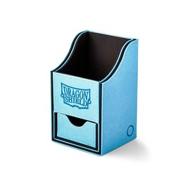Dragon Shield Nest Plus Deck Box, Light Blue/Black