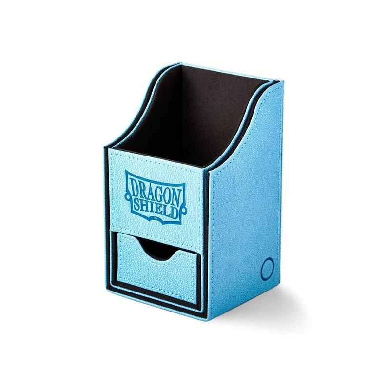 Dragon Shield Nest Plus Deck Box, Light Blue/Black