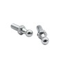 2 pcs10mm BALL STUD BOLT M8 thread Silver for gas