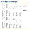WZHUIDA 1080 Pieces M2 M3 M4 M5 Hex Socket Screws