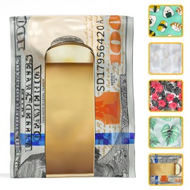 Pocket Packaging 10x13 Inch Poly Mailers 100 Pack | Tear Resistant Self Adhesive Seal & Waterproof | Durable Mailing Bags For Shipping | Stylish Packaging Supplies For Small Business - 100 Dollar Bill