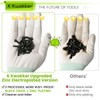 K Kwokker 2410Pcs M2 M3 M4 M5 Nuts and Bolts