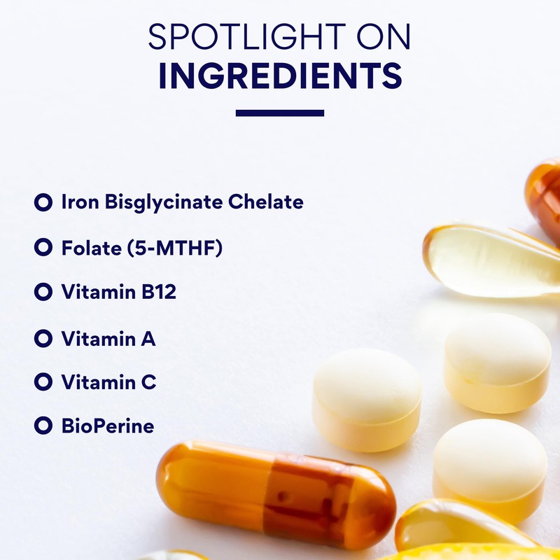 Research Verified Anemia Support - Replenish Iron, Regulate Hemoglobin, Improve