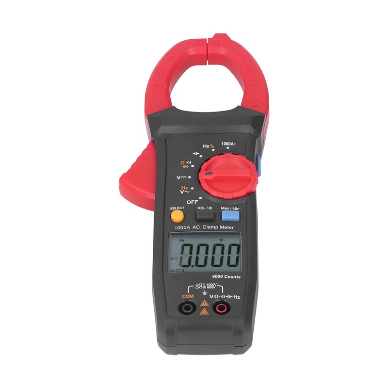 Digital Clamp Multimeter AC DC Current Resistance Repair Meter Digital