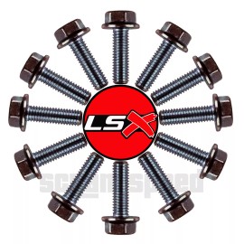 Scram Speed LSX Header Bolts set for LS1 LQ4 LQ9 LS9 4.8 5.3 6.0 6.2L