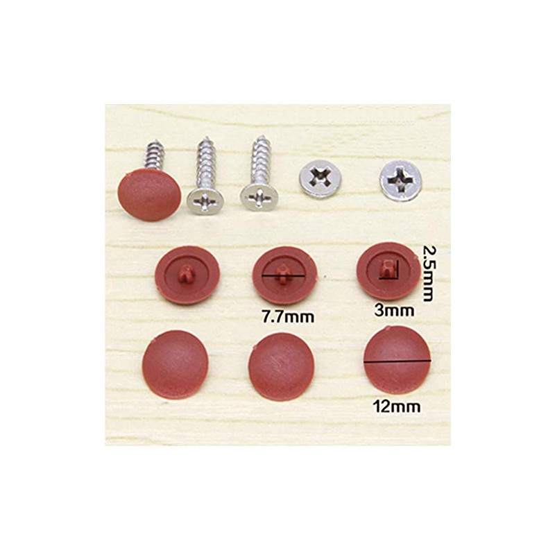 Screw Cap Covers Decoration Tapping Cover Plastic Screw Hole Pack