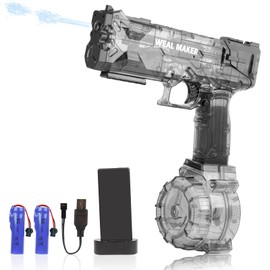 Pycoal Electric Water Gun, Powerful Water Guns for Adults Kids Automatic Water Pistol 26FT Long Range Squirt Gun Large Capacity Watergun Toys for Summer