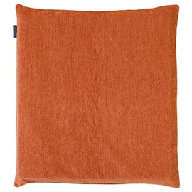 Merry Night MNS641575-17 Zabuton Cover, "Dia", Approx. 21.7 x 23.2 inches (55 x 59 cm), Orange Zipper, Glossy, Corduroy Style, Renewal, Japanese, Western-style Room, Washable