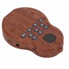 Buddha Player Mini Portable Wood Color Hanging Neck Music Buddhist