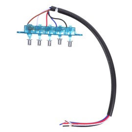 CHILDWEET Range Hood Switch Replacement Panel with 5 Button Control for Universal Compatibility Compact Design for Kitchen Air Purification