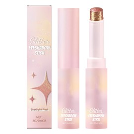 Makeup Eyeshadow Shimmer Stick - Crystal Jelly Glaze Eyeshadow Pencil Crayons - Blendable Makeup Cosmetics Beauty for Sensitive Skin Dry Skin