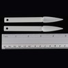 160 Pieces Nail Swatch Sticks Natural Stiletto Nail Display Tips