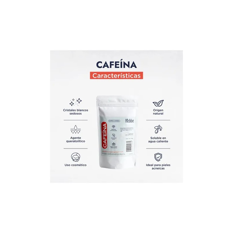 Cafeina Usp Uso Cosmetico 100g
