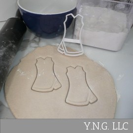 CHEERLEADER CHEER UNIFORM SPORTS COOKIE CUTTER MADE IN USA PR5447