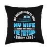 Tritooning Tritoon Boating Captain Tritoon Boat Throw Pillow