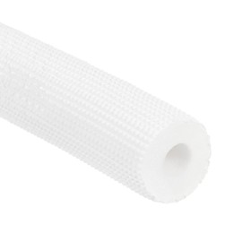 PATIKIL 4.9ft Pipe Insulation Tubing, 2 Pcs 3/4 Inch ID Heat Preservation Insulated Foam Tubing Handle Grip Support for Water Pipes, Air Conditioning Pipes, White