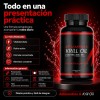 Krill Oil Y Astaxantina 2000 Mg Suplemento 200 Cápsulas