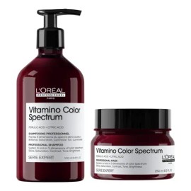 Lóreal Vitamino Color Spectrum Shampoo+ Mascarilla 2pz Color