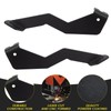 KANGIKX F150 Front A-Pillar Hood Hinges LED Work/Cube Light Mount