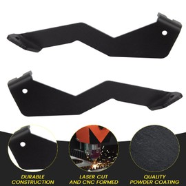 KANGIKX F150 Front A-Pillar Hood Hinges LED Work/Cube Light Mount Brackets Raptor Engine Hood Ditch Light Pods Mount Compatible with Ford F150 2004-2014 & 1st Gen SVT Raptor