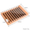 120MIX-Y26 Partial False Eyelashes, Bulk Feel, Natural, Large Capacity, Handmade,