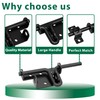 URDOGSL Heavy Duty Gate Latch with Padlock Hole Metal Thickened