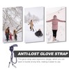 PACKOVE Anti Lost Glove Strap Mitten Rope Winter Gloves Straps