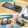 Latawon Kitchen Sink Organizer,Sink Caddy Sponge Holder for Kitchen Sink