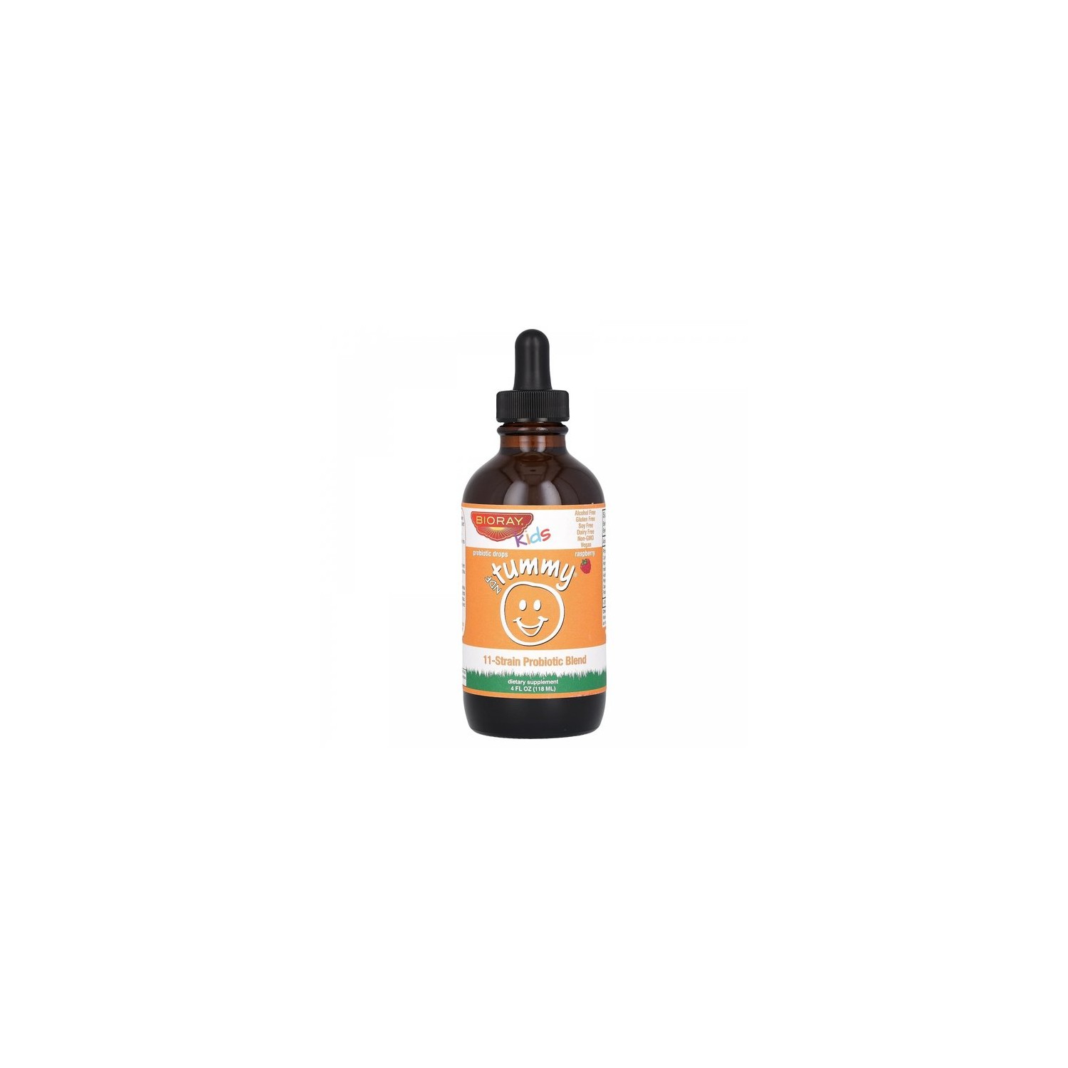 (바이오레이) Bioray, 어린이용, NDF Tummy, 라즈베리, 120ml(4fl 온즈 Bioray, Children's ...