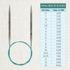 KnitPro Mindful 5.00mm 40cm English Teal 5mm Circular Knitting Needle