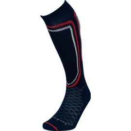Lorpen Men's Merino Ski Light Socks, Navy, Large