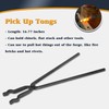 V-SEK Blacksmith Knife Making Tongs Set - 3/8" 1/2" 5/8"