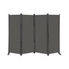 MAYOLIAH 4 Panel Room Divider Screen 6Ft Tall Foldable Privacy