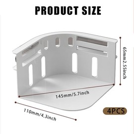 BCQTD 4 Pcs Bed Sheet Holder With Lock Strips,Heavy Duty Bed Cover Fasteners Non-Slip for Mattress Protectors,Blankets Clips,Removable Fitted Sheet Corner Holders,Bedding