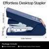 M&G Effortless Stapler 50 Sheet Capacity One-Touch Stapling, Heavy Duty