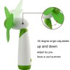 JDYYICZ Mini Handheld Fan Personal Fan Battery Soft Foam Blades