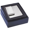 SILBERKANNE Elegant Double Money Clip 5 x 5.5 x 1