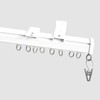 Curtain Track Heavy Duty Ceiling Wall Mount Sliding Curtain Track
