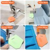 Celepoir Pack of 3 Magnetic Seam Guide, Polygonal Magnetic Seam