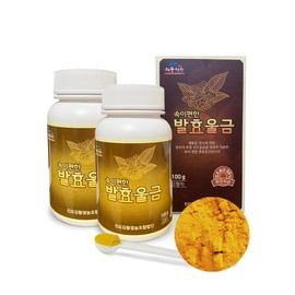 Jindo fermented turmeric powder 1 container of 100g (1 month) Domestic turmeric Haepung Cheongsong / 진도 발효 울금 분말 가루 100g 1통 (1개월) 국내산 강황 해풍청송