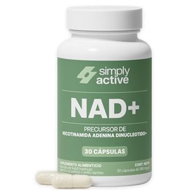 NAD+ con Resveratrol | Formula Anti-Aging 300mg Precusor NMN | Porción 30 dias | NAD con Resveratrol Quercetina Betaina HCL & Semilla de Uva | Capsula