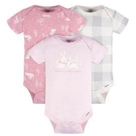 Gerber Baby Boys and Girls 12 Piece Layette Gift Set, Pink Bunny, 6-9 Months