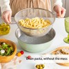 304 Stainless Steel Rice Washing Bowl and 40 Mesh Strainer