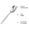 CREATIVECHEF Kunz Spoons, Chef Kunz Cooking Spoons, Stainless Steel Titanium