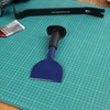 10cm Carbon Steel Brick Bolster – Durable, Epoxy-Coated with Hand